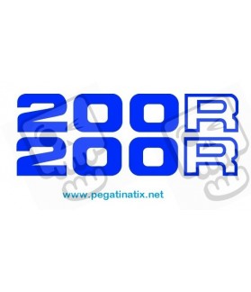 Stickers decals HONDA MTX 200R