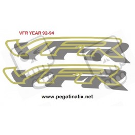 Stickers decals HONDA VFR YEAR 92-94