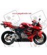 Kit Stickers decals HONDA CBR 600RR YEAR 2006