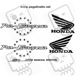 Stickers decals HONDA PANEUROPEAN