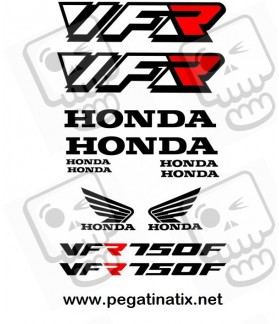 Stickers decals HONDA VFR YEAR 1993 (Produto compatível)