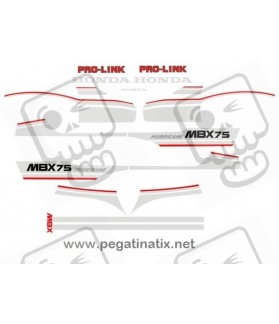 Stickers decals HONDA MBX 75 HURRICANE (Compatible Product)