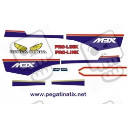 Stickers decals HONDA MBX 75 ROTHMANS