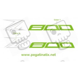 Stickers decals KAWASAKI Z800 PARA COLIN