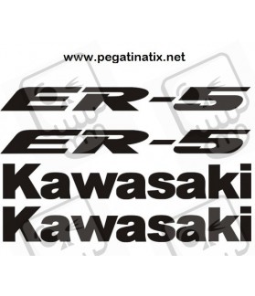 ADHESIVOS KAWASAKI ER-5 (Producto compatible)