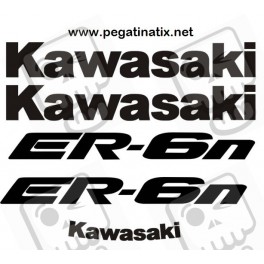 Stickers decals KAWASAKI ER-6N