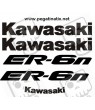 Stickers decals KAWASAKI ER-6N