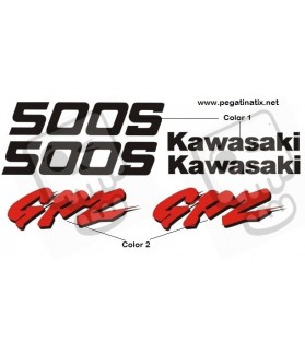 DECALS KAWASAKI GPZ-500 (Compatible Product)