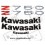 ADESIVOS KAWASAKI Z-750 (Produto compatível)