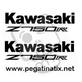 Stickers decals KAWASAKI Z750R