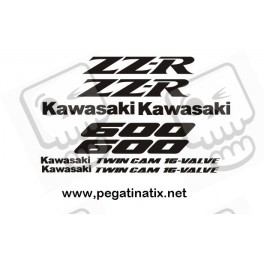 Stickers decals KAWASAKI ZZR600