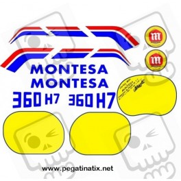 Stickers decals MONTESA 360 H7