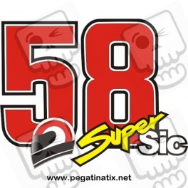 Decals motorcycle SIMONCELLI 58