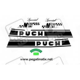 Decals motorcycle PUCH MINICROSS 50