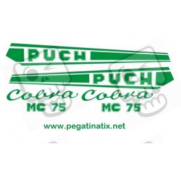 Decals motorcycle PUCH COBRA 75
