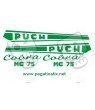 Decals motorcycle PUCH COBRA 75