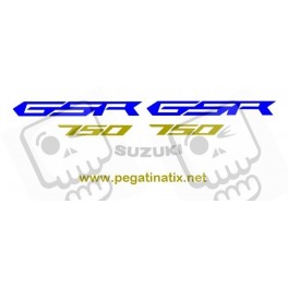  STICKERS DECALS SUZUKI GSR 750
