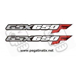  STICKERS DECALS SUZUKI GSX650F