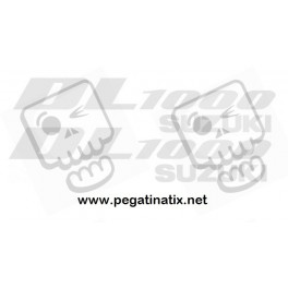  STICKERS DECALS SUZUKI DL1000