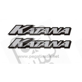  STICKERS DECALS SUZUKI KATANA