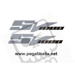  STICKERS DECALS SUZUKI SV1000