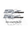  STICKERS DECALS SUZUKI SV1000