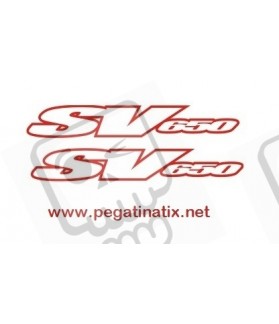  STICKERS DECALS SUZUKI SV650