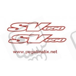  STICKERS DECALS SUZUKI SV650