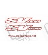  STICKERS DECALS SUZUKI SV650