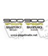  STICKERS DECALS SUZUKI RF900