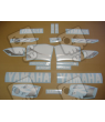 Yamaha YZF-R1 1998 - WHITE/RED VERSION STICKER SET