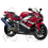 Adhesivo kit YAMAHA YZF-R1 2000 ROJO (Producto compatible)