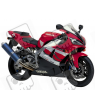 Yamaha YZF-R1 2000 - RED VERSION STICKER SET