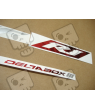 Yamaha YZF-R1 2003 - SILVER VERSION STICKER SET