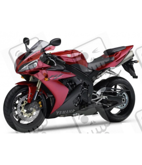 Yamaha YZF-R1 2004 - RED VERSION STICKER SET (Compatible Product)