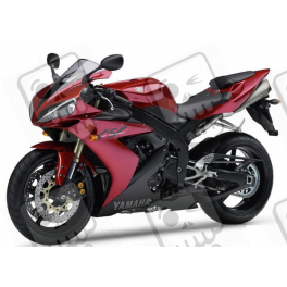 Yamaha YZF-R1 2004 - RED VERSION STICKER SET
