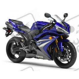 Yamaha YZF-R1 2007 - BLUE VERSION STICKER SET