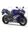 Yamaha YZF-R1 2007 - BLUE VERSION STICKER SET