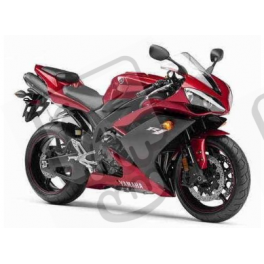 Yamaha YZF-R1 2007 - WINE-RED VERSION STICKER SET