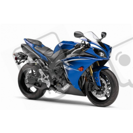 Yamaha YZF-R1 2009 - BLUE US VERSION STICKER SET