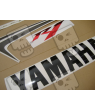 Yamaha YZF-R1 2009 - WHITE/RED EU VERSION STICKER SET