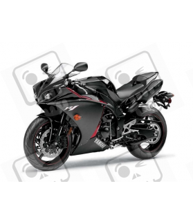 Yamaha YZF-R1 2010 - BLACK VERSION STICKER SET