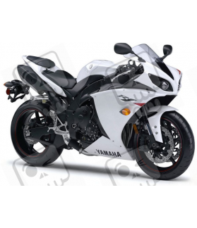 Adhesivo kit YAMAHA YZF-R1 AÑO 2010 BLANCO (Producto compatible)