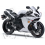 Adhesivo kit YAMAHA YZF-R1 AÑO 2010 BLANCO (Producto compatible)