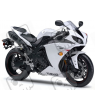 Yamaha YZF-R1 2010 - WHITE VERSION STICKER SET