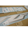 Yamaha YZF-R6 1999 - BLUE VERSION STICKER SET