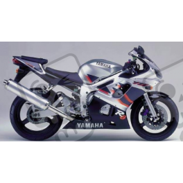 Yamaha YZF-R6 1999 - SILVER/BLACK VERSION 