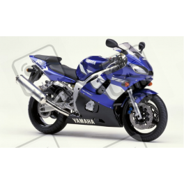 Yamaha YZF-R6 2001 - BLUE VERSION 
