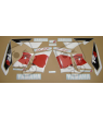 Yamaha YZF-R6 2001 - RED VERSION DECALS SET