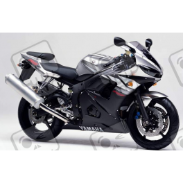 Yamaha YZF-R6 2003 - SILVER VERSION DECALS SET